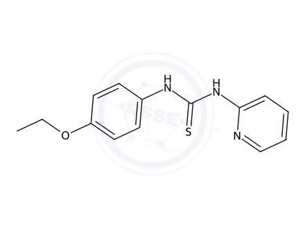 Chemical structure of 1-(4-Ethoxyphenyl)-3-(pyridin-2-yl)thiourea