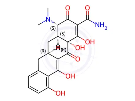 Chemical structure of Minocycline EP Impurity B
