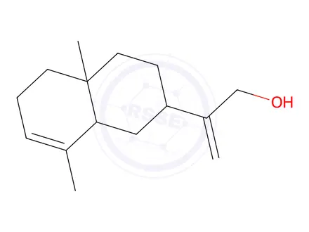 Chemical structure of α-Costol