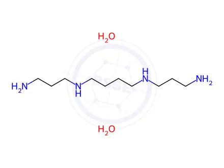 Chemical structure of Spermine dihydrate