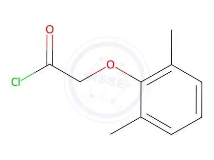 Chemical structure of (2,6-Dimethylphenoxy)acetyl Chloride