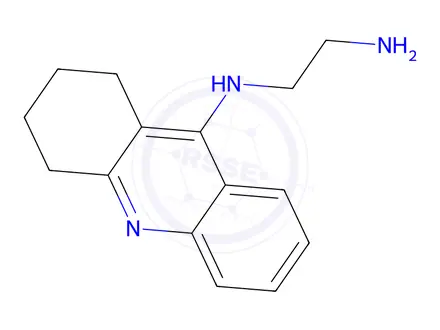 Chemical structure of N1-(1,2,3,4-Tetrahydroacridin-9-yl)ethane-1,2-diamine