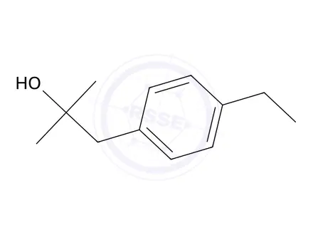 Chemical structure of 1-(4-Ethylphenyl)-2-methylpropan-2-ol