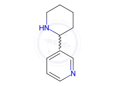 Chemical structure of (+/-)-ANABASINE