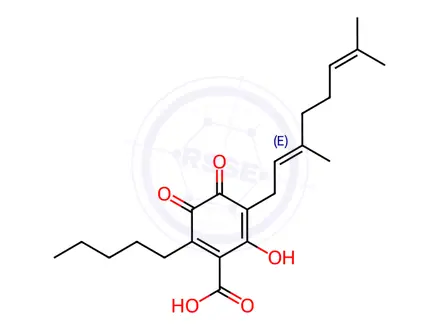 Chemical structure of APX 3330 Impurity 121