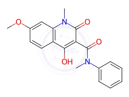 Chemical structure of Laquinimod Impurity 117