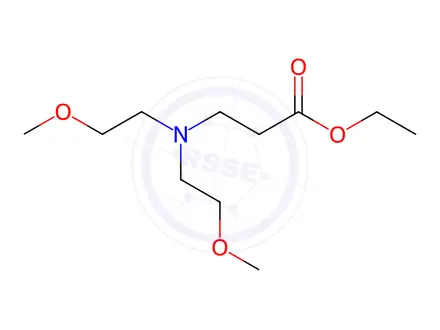 Chemical structure of Ethyl 3-[bis(2-methoxyethyl)amino]propanoate