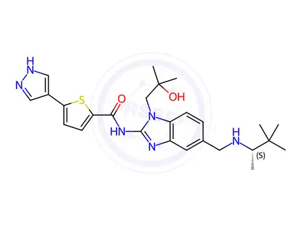 Chemical structure of Esomeprazole Sodium Impurity 154
