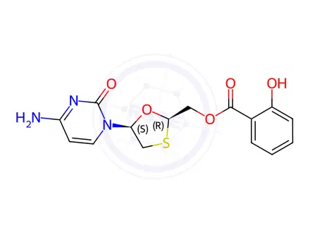 Chemical structure of Lamivudine Salicylate