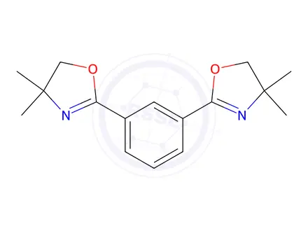 Chemical structure of 1,3-Bis(4,4-dimethyl-2-oxazolin-2-yl)benzene