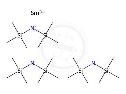 Chemical structure of SAMARIUM TRIS(HEXAMETHYLDISILAZIDE)