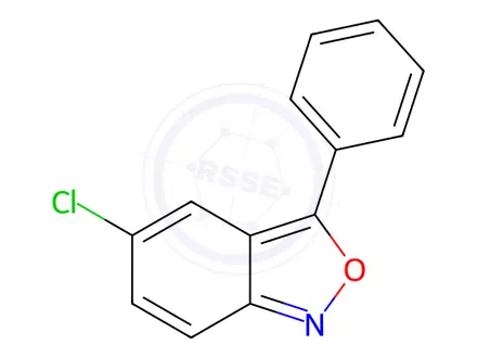 Chemical structure of 5-Chloro-3-phenyl-2,1-benzisoxazole