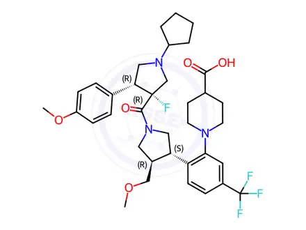 Chemical structure of Dersimelagon