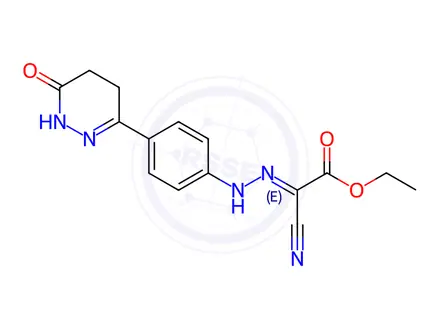 Chemical structure of Levosimendan Impurity 153