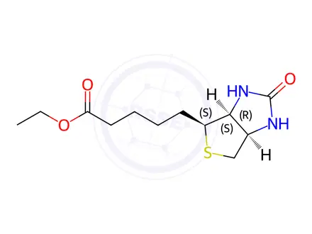 Chemical structure of Biotin Impurity 71