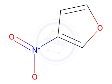 Chemical structure of 3-NItro-furan