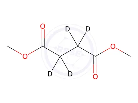 Chemical structure of Dimethyl Succinate-d4