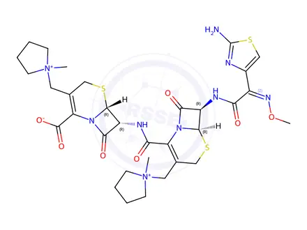 Chemical structure of Cefepime EP Impurity F
