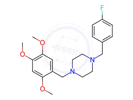 Chemical structure of Lomerizine Impurity 196