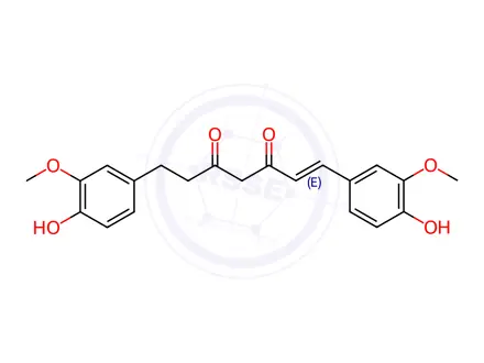 Chemical structure of Curcumin Impurity 5
