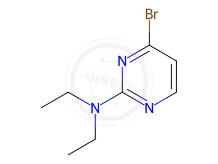 Chemical structure of 4-Bromo-N,N-diethylpyrimidin-2-amine