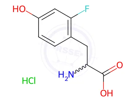 Chemical structure of Tyrosine Impurity 57 Hydrochloride