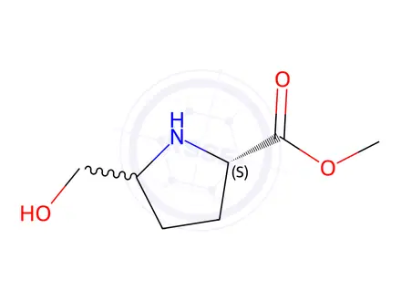 Chemical structure of 5-Hydroxymethyl-Proline Methyl Ester