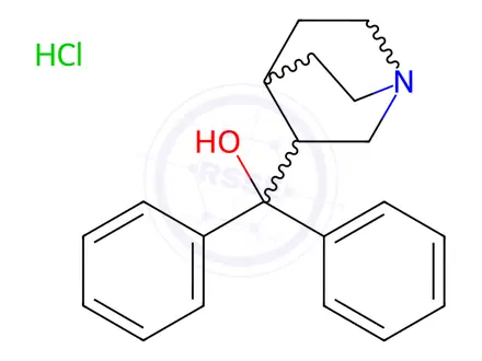 Chemical structure of Quifenadine Hydrochloride