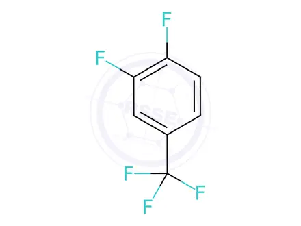 Chemical structure of 3,4-Difluorobenzotrifluoride
