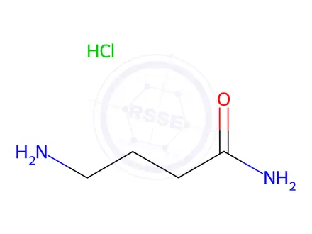 Chemical structure of 4-Aminobutyramide Hydrochloride
