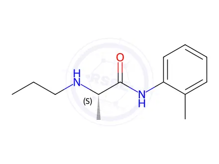 Chemical structure of Prilocaine Impurity 28