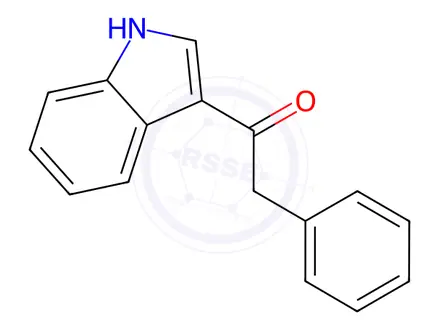 Chemical structure of 1-(1H-indol-3-yl)-2-phenyl-ethanone
