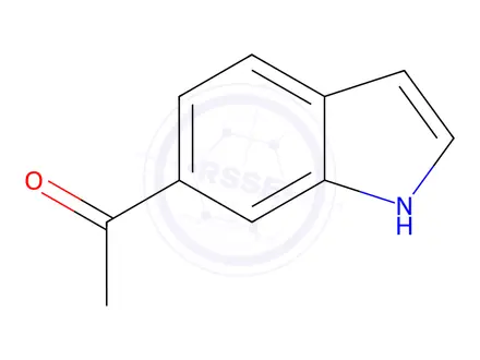 Chemical structure of 1-(1H-indol-6-yl)ethanone