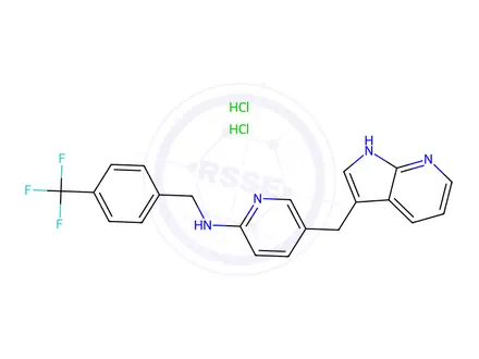 Chemical structure of PLX 647 dihydrochloride