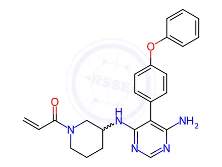 Chemical structure of Evobrutinib Impurity 72
