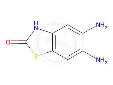 Chemical structure of 5,6-Diaminobenzothiazolinone