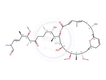 Chemical structure of 19-O-demethylscytophycin C