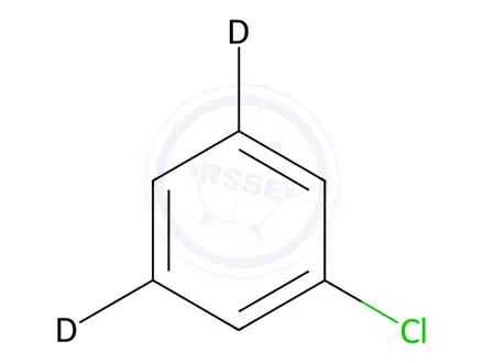 Chemical structure of Chlorobenzene-3,5-d2