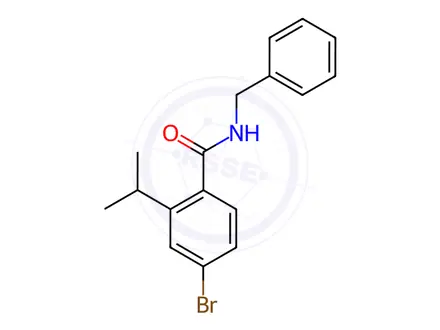 Chemical structure of N-Benzyl-4-bromo-2-isopropylbenzamide