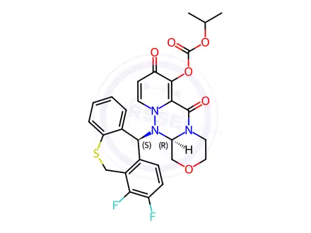 Chemical structure of Suraxavir Marboxil Impurity 143