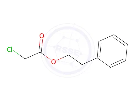 Chemical structure of Phenethyl 2-chloroacetate