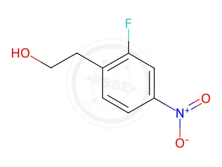 Chemical structure of 2-(2-fluoro-4-nitrophenyl)ethan-1-ol