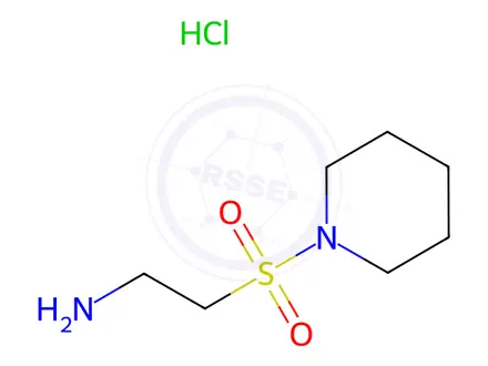 Chemical structure of 2-(Piperidine-1-sulfonyl)-ethylamine hydrochloride