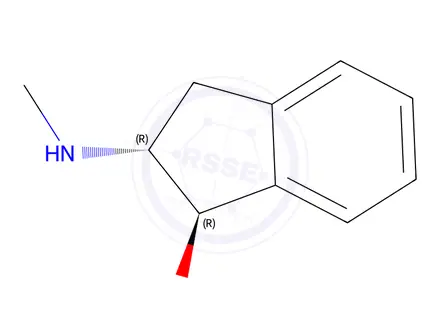 Chemical structure of (1R,2R)-2-(methylamino)-2,3-dihydro-1H-inden-1-ol