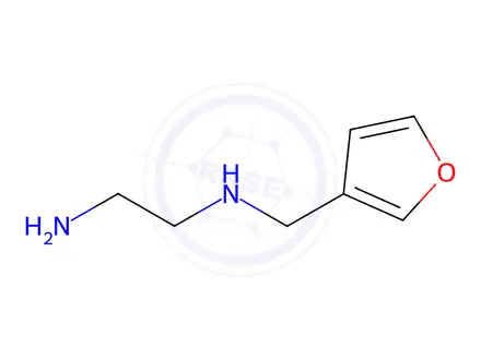 Chemical structure of N1-(furan-3-ylmethyl)ethane-1,2-diamine