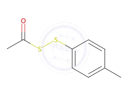 Chemical structure of Acetyl(p-methylphenyl) persulfide