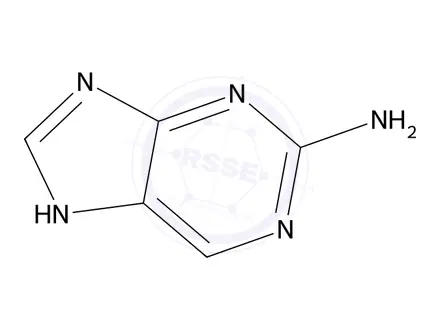 Chemical structure of 2-Aminopurine