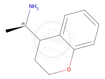 Chemical structure of (1r)-1-(Chroman-4-yl)ethan-1-amine