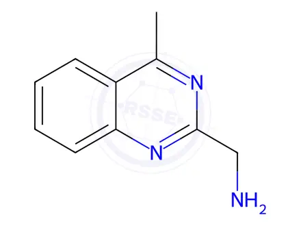 Chemical structure of (4-Methylquinazolin-2-yl)methanamine