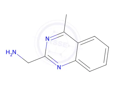 Chemical structure of (4-Methylquinazolin-2-yl)methanamine